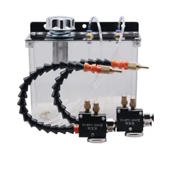 CNC Lathe Coolant Pump Oil Mist Sprayer 3L Lubrication Spray System Spirit Cutting Cooling Water Pipe Nozzle Dust Removal Oil