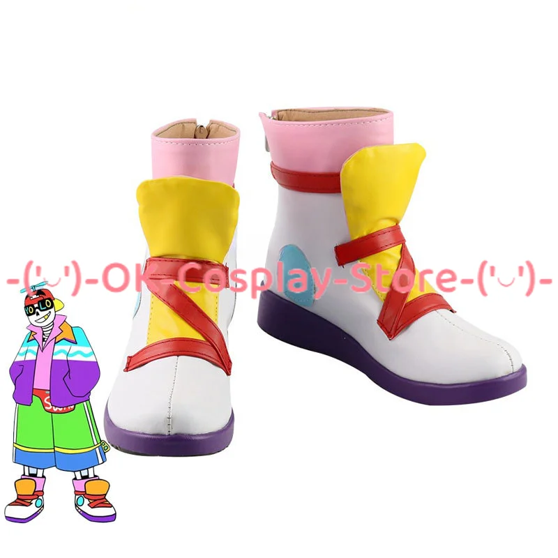 Fresh Sans Cosplay Shoes Game Undertale Cosplay Props Halloween Carnival Boots PU Leather Shoes  Custom Made