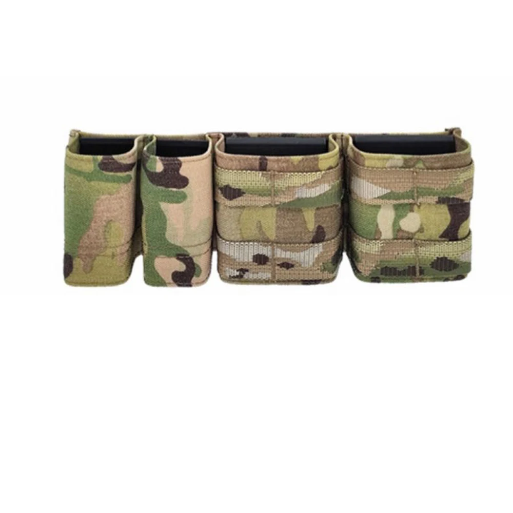 Tactical Quadruple Magazine Kit, 5 56, 2+2 Sides, Outdoor Hunting Accessories