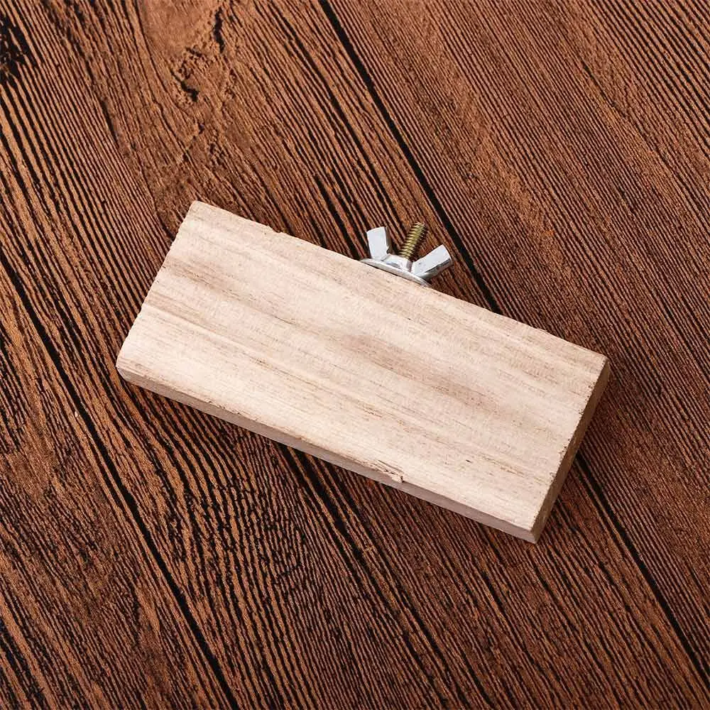 شينشيلا طحن باو الفئران ألعاب خشبية قفص هامستر الببغاء مستلزمات الحيوانات الأليفة الطيور Perches منصة حامل خشبي منصة رف الببغاء #5