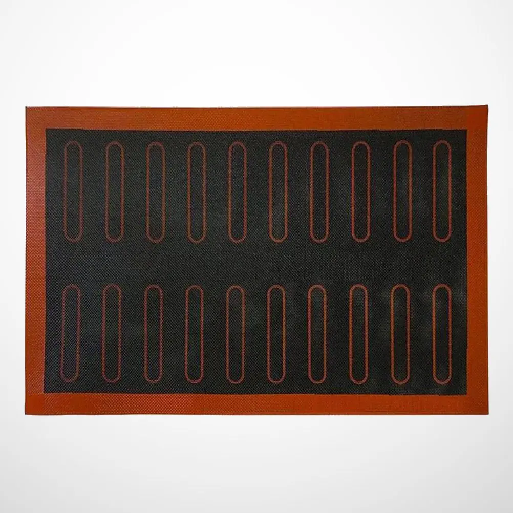 

Многоразовая силиконовая подложка для выпечки, антипригарная, термостойкая, для дома, ресторанов, пекарен, идеально подходит для выпечки печенья, выпечки, булочек, хлеба.