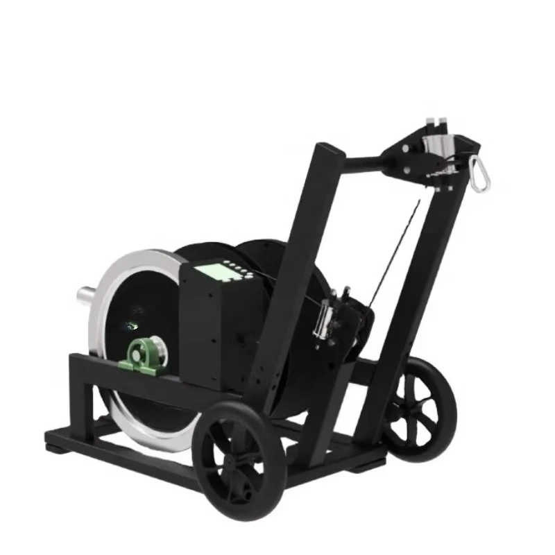 High intensity and high-quality track and field training sprint training machine, used for high-speed resistance training.