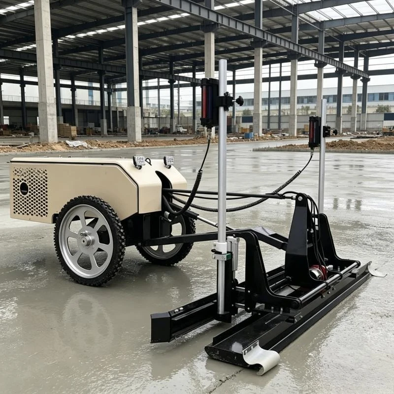 Ride on Concrete Laser Screed Laser Leveling Machine Professional Hydraulic System for Warehouse Concrete 2.5m Width