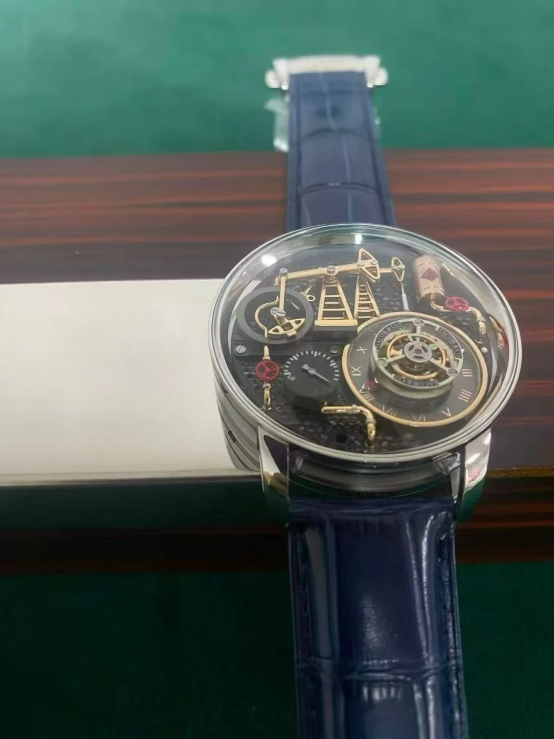 Oil Pump Watch Art Oil  Men's Watch Limited Edition High end Series Exquisite High quality Watch Sapphire Glass Free Shipping