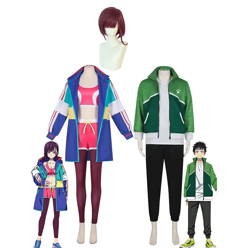 Mikazuki Shizuka disfraz de Cosplay Anime Zombies 100 lista de cubos del hombre muerto uniforme Halloween Navidad Carnaval conjunto completo