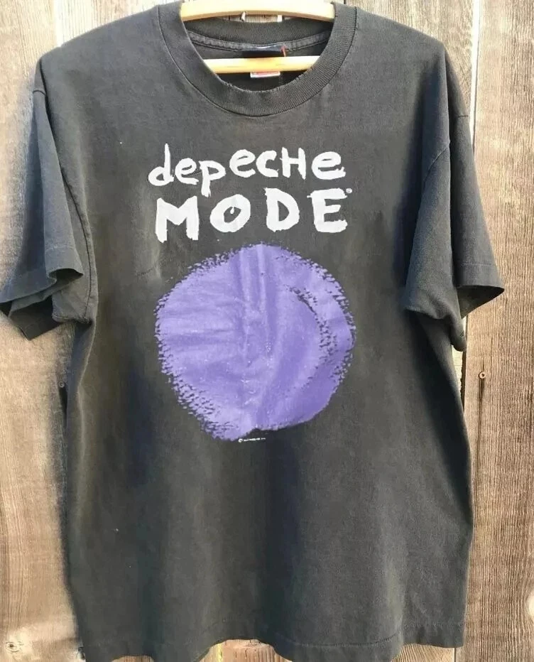 

Женская летняя футболка оверсайз в винтажном стиле Depeche Mode, унисекс, из дышащего хлопка, стильная, универсальная, в уличном стиле