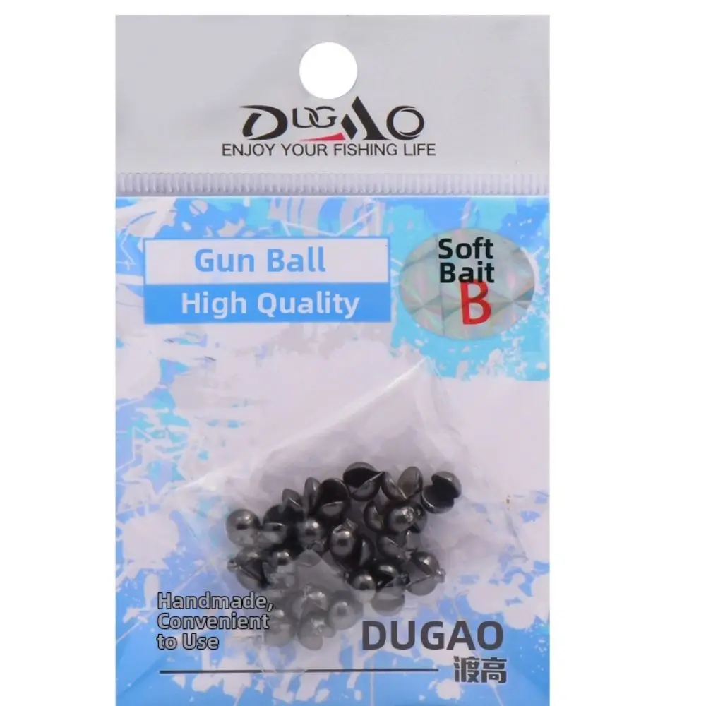 1Bag 0.2g-4.1g Weight Range Split Shot Sinkers 1 Bag Pack Split Shot Fishing Tackle Accessories Adjustable Design Lead Free