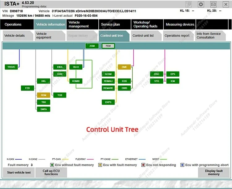 لنظام برامج إصلاح BMW ISTA | قراءة تيار البيانات | ابحث عن خريطة الطريق | نظام ورشة عمل الخدمة | اقرأ بيانات المركبات | إدارة