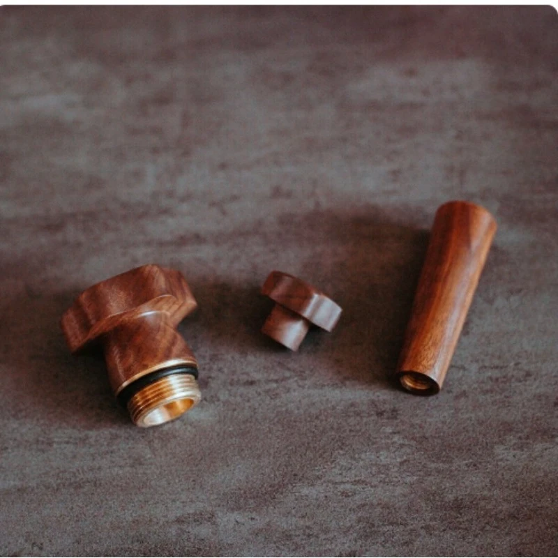 Suitable for La Pavoni Coffee Machine Modification Peripheral WOWA Solid Wood Modification Kit/modification Three Piece Set