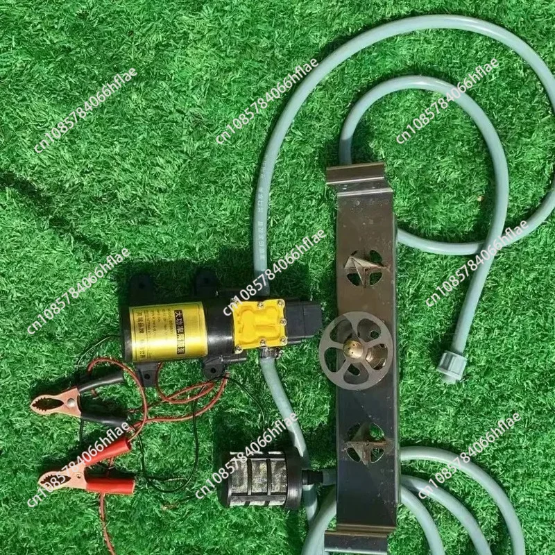 Stainless Steel High Pressure Spray Bottle Opener Single/Double Pump Home Garden Pesticide Rinsing Tool