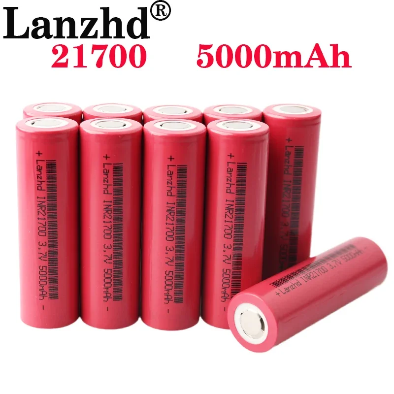 New 5C 21700  battery original Lithium 5000mah Li-lon 3.7V batteries for Toys tools battery pack scooter battery