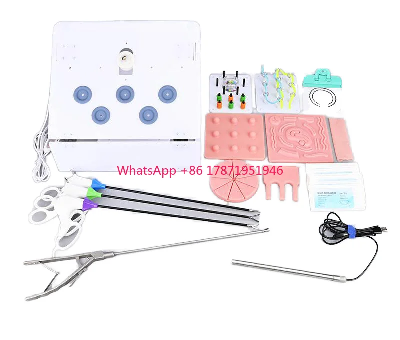 Medical practice for surgical training Laparoscopic training kit Stapler emulator box