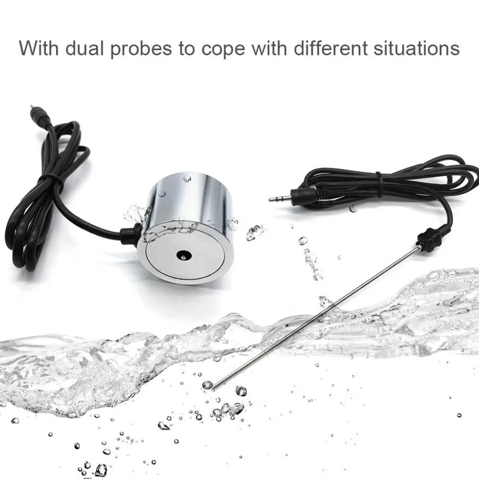 Amplificatore audio per perdite d'acqua Rilevatore di perdite di tubi dell'acqua semplice ad alta sensibilità Alta precisione per la manutenzione dell'auto
