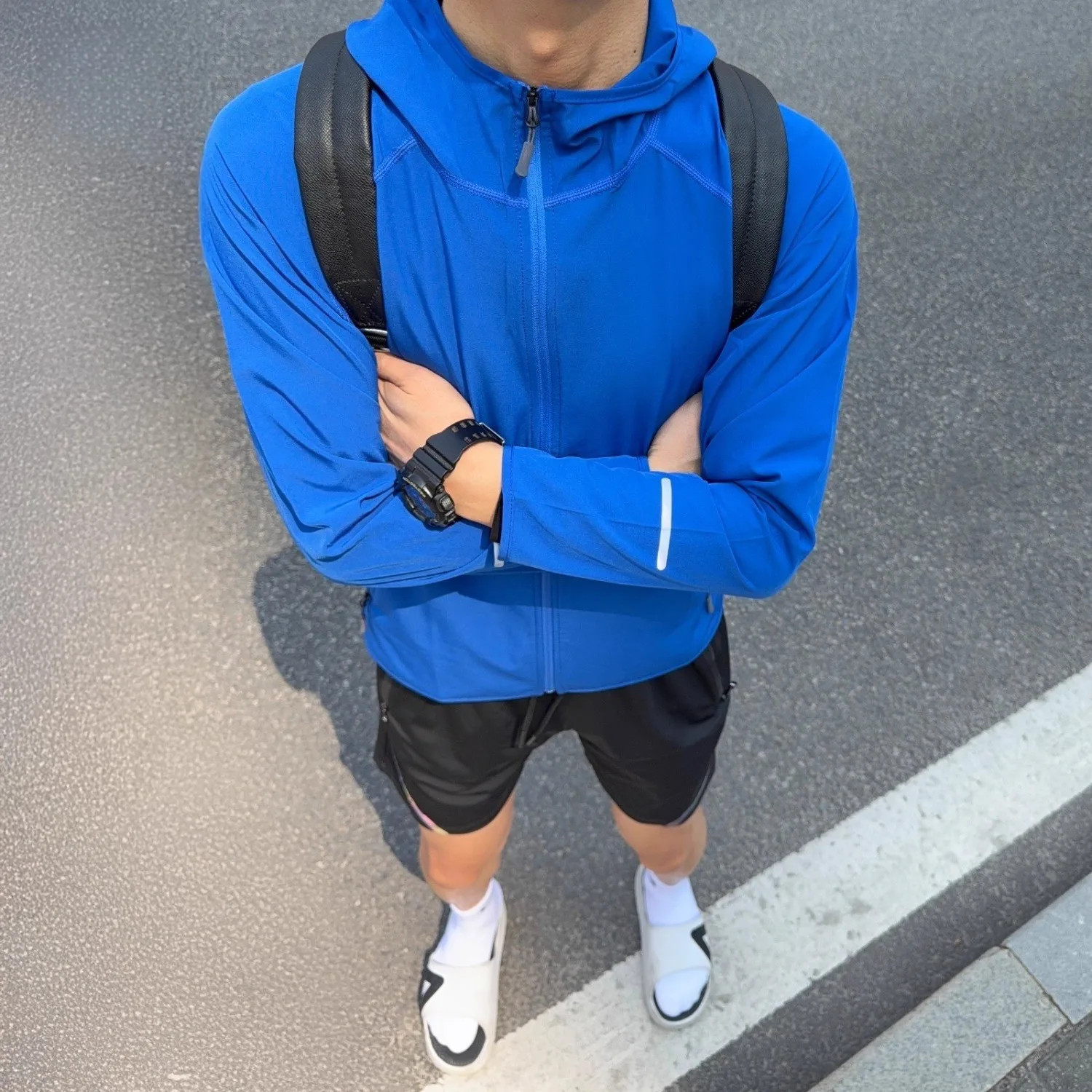 

Мужская ветрозащитная куртка для бега и тренировок с длинным рукавом, светоотражающая, больших размеров, осенне-зимняя, для активного отдыха