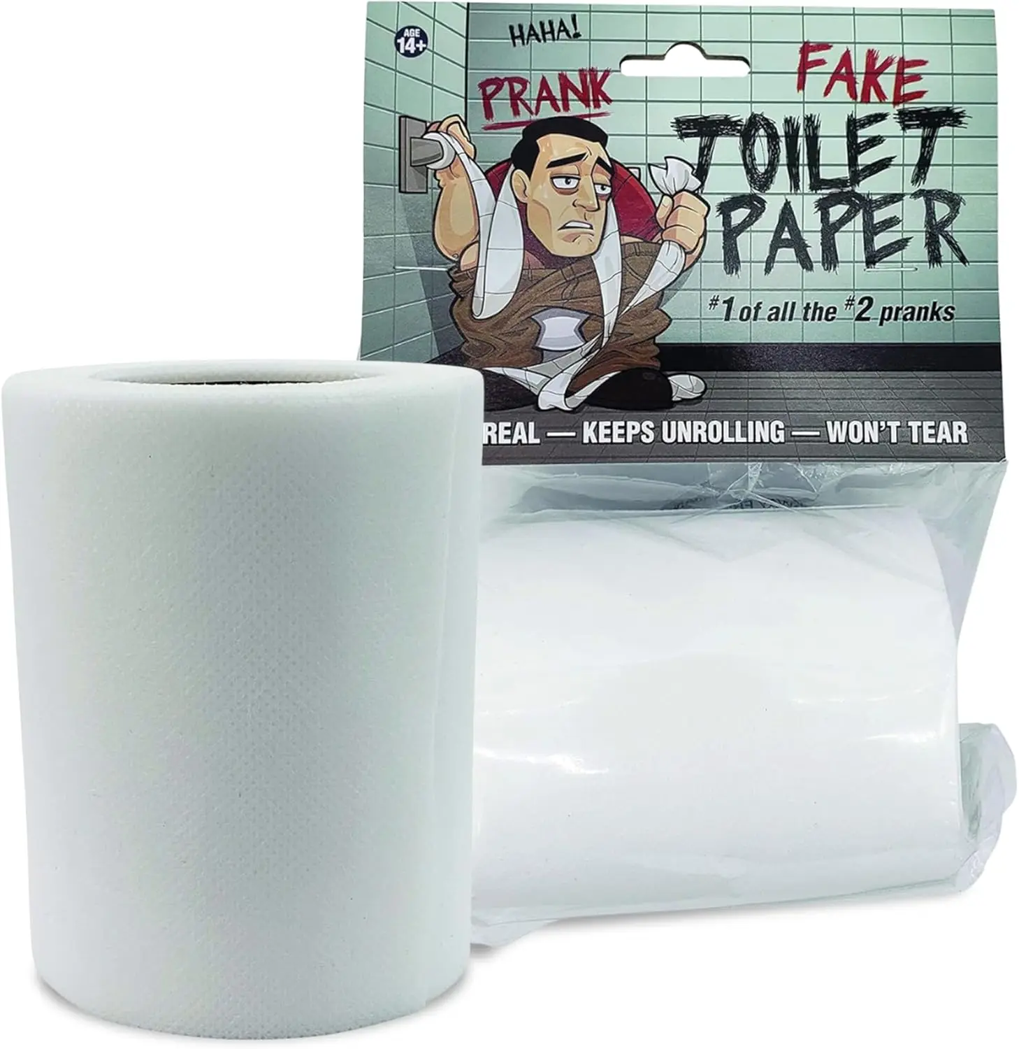 

Unrippable Prank Toilet Paper - Hilarious Gag for All Ages