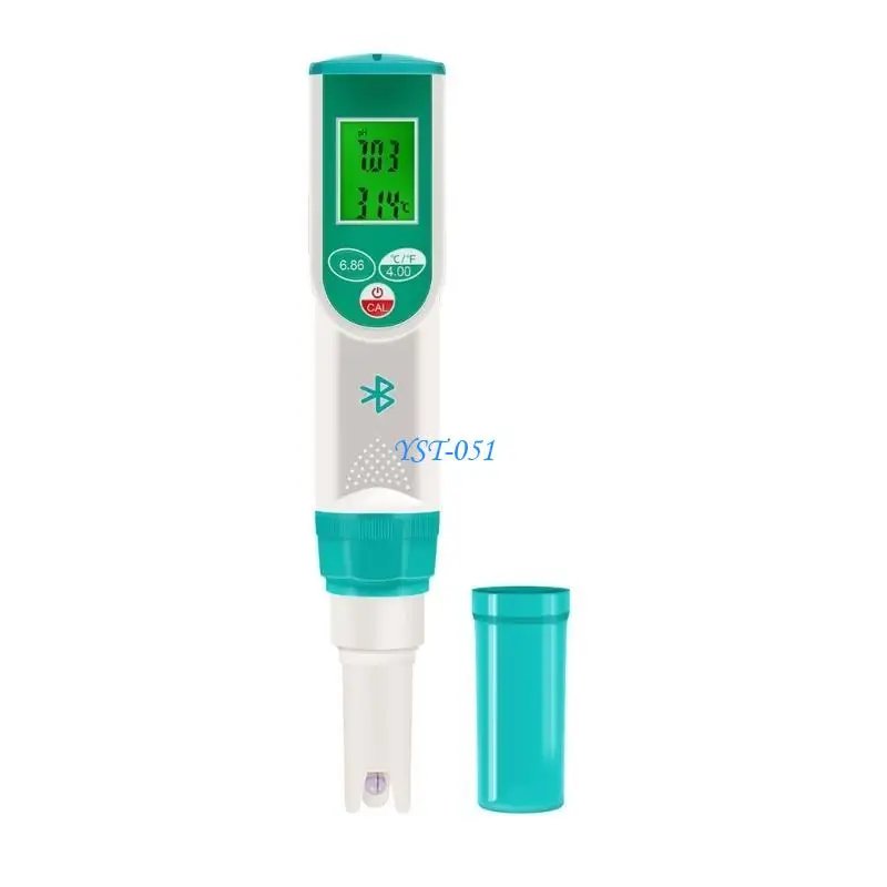 

E15A Tester Temperature Meter 0-14PH Measurement Ranges Tester for Aquarium Pool