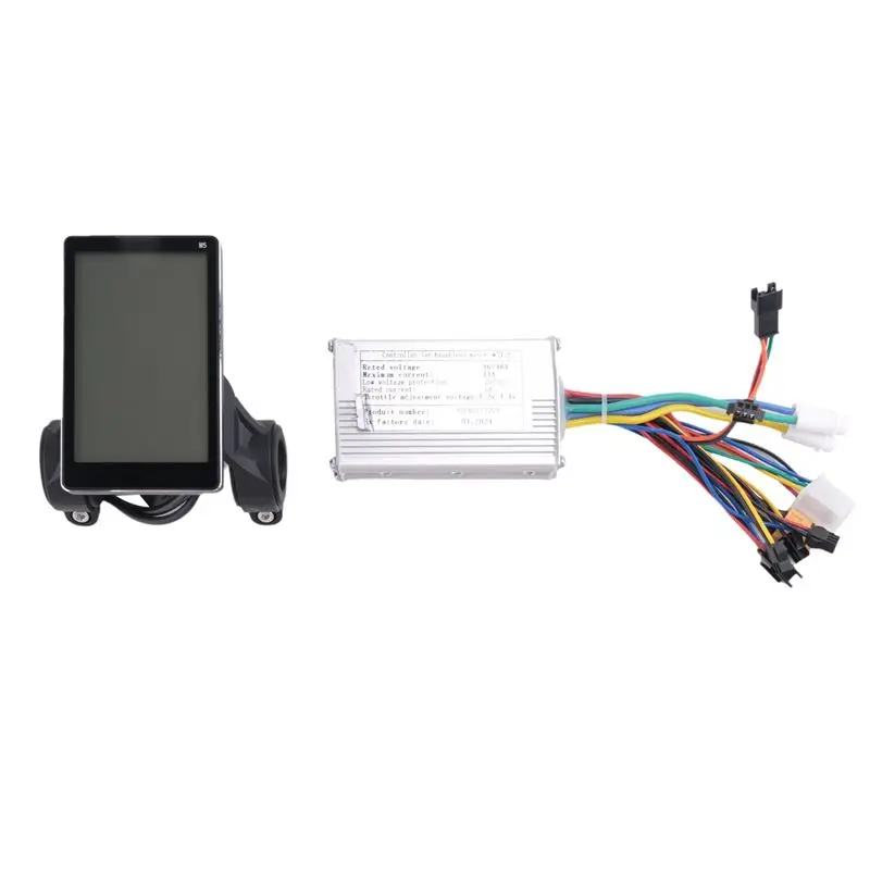 

Дисплей LCD для электровелосипеда AC54-M5 + контроллер синусоидального тока 36В 350Вт, экран LCD для электросамоката, запчасти для горного электровелосипеда (6PIN)