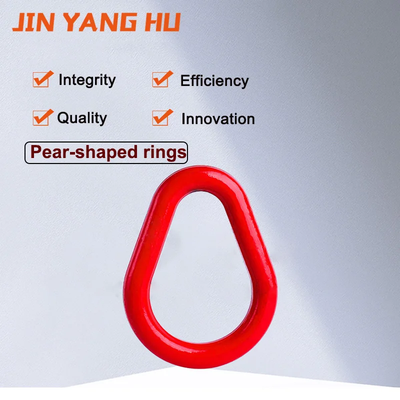 

High Strength Pear Shaped Crane Lifting Ring Forged Alloy Steel Welding Pear Shaped Rings for Crane Lifting Rings Accessories