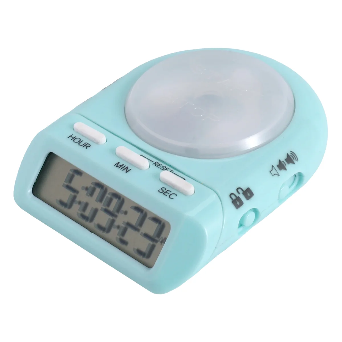 Hot sale Digital Kitchen Timer with 100 Hour Clock Count Down for Kid Teacher Cook,45° Display LCD&Security Lock,Time Management