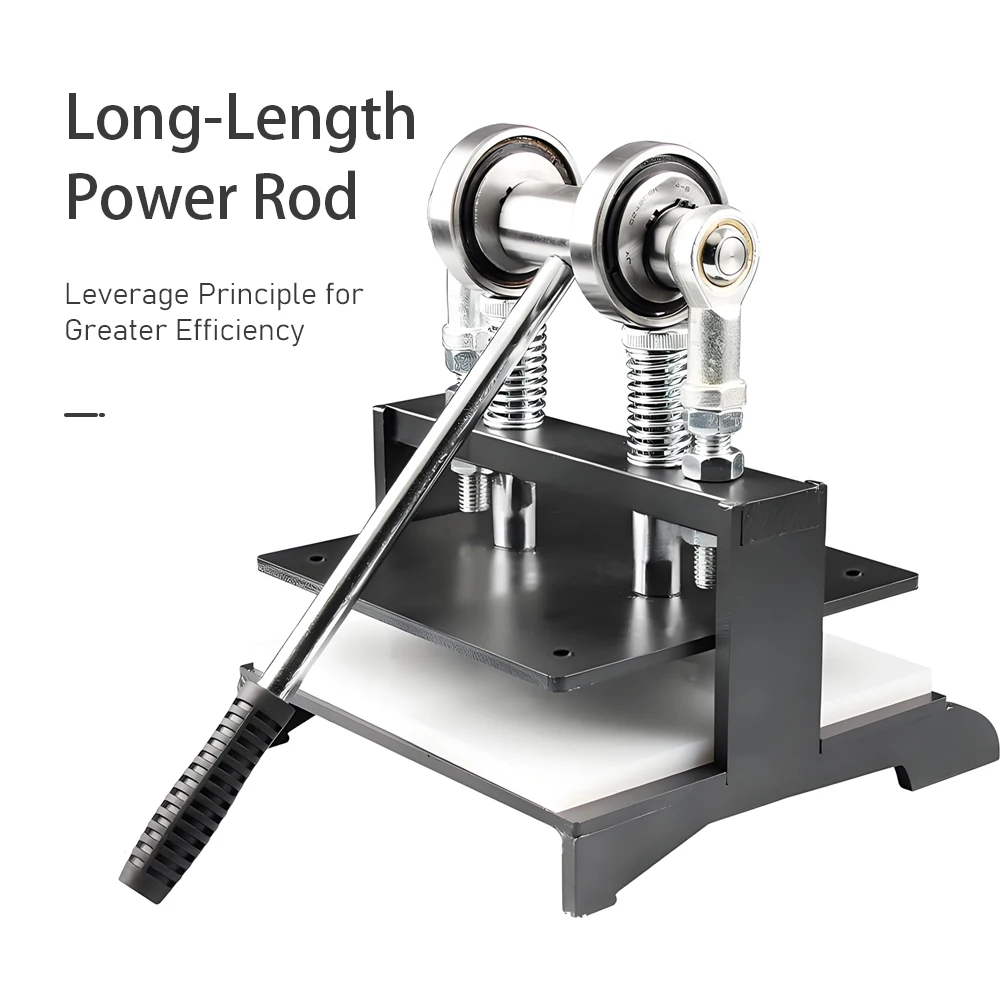 Mini fustellatrice fustellatrice manuale piccola macchina da taglio a pressa manuale tagliatrice per gomma da ping pong