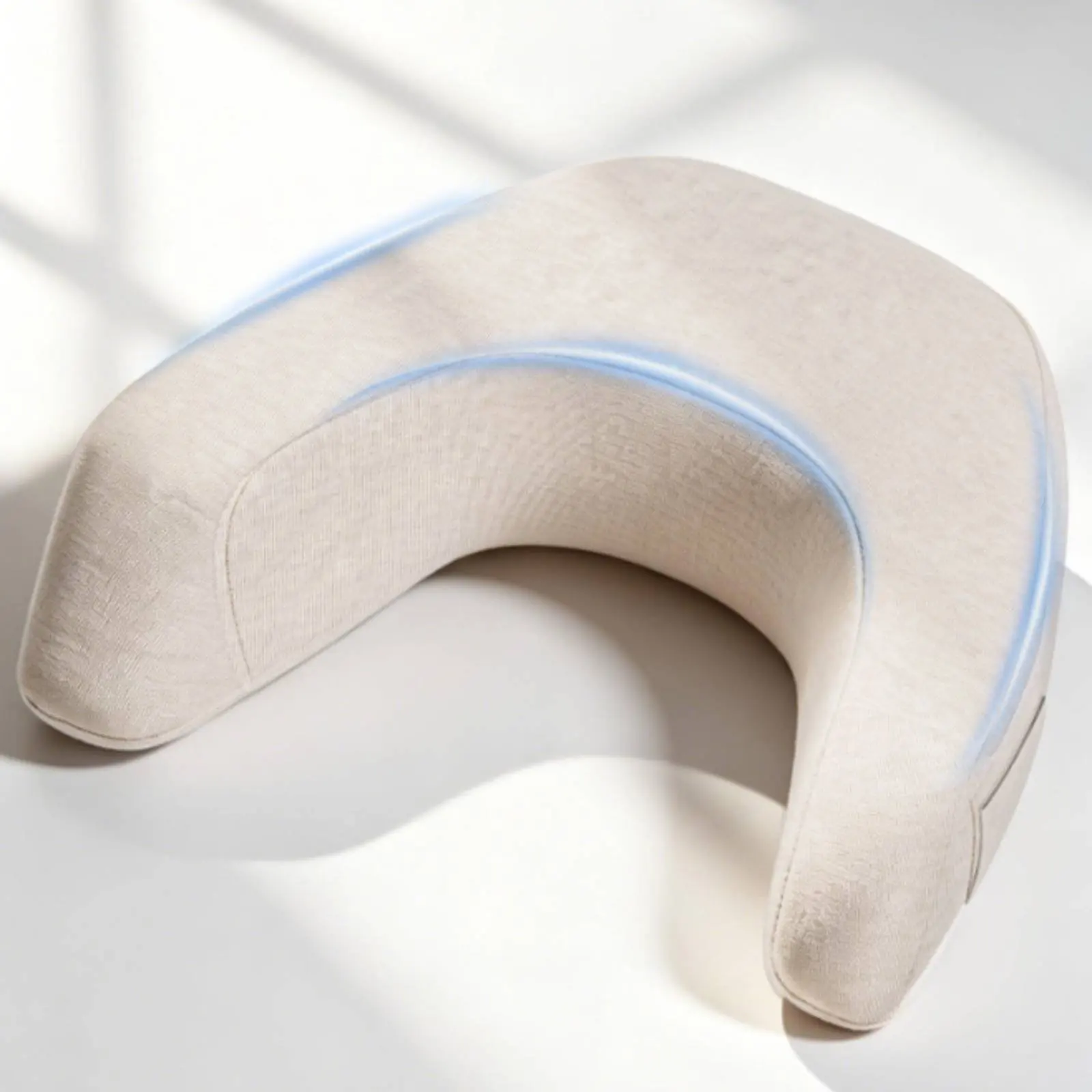 Multifunctional Support Pillow Portable U-Shaped Gaming Pillow Ergonomic Lounger Pillow Breathable Material for Players, Sofa