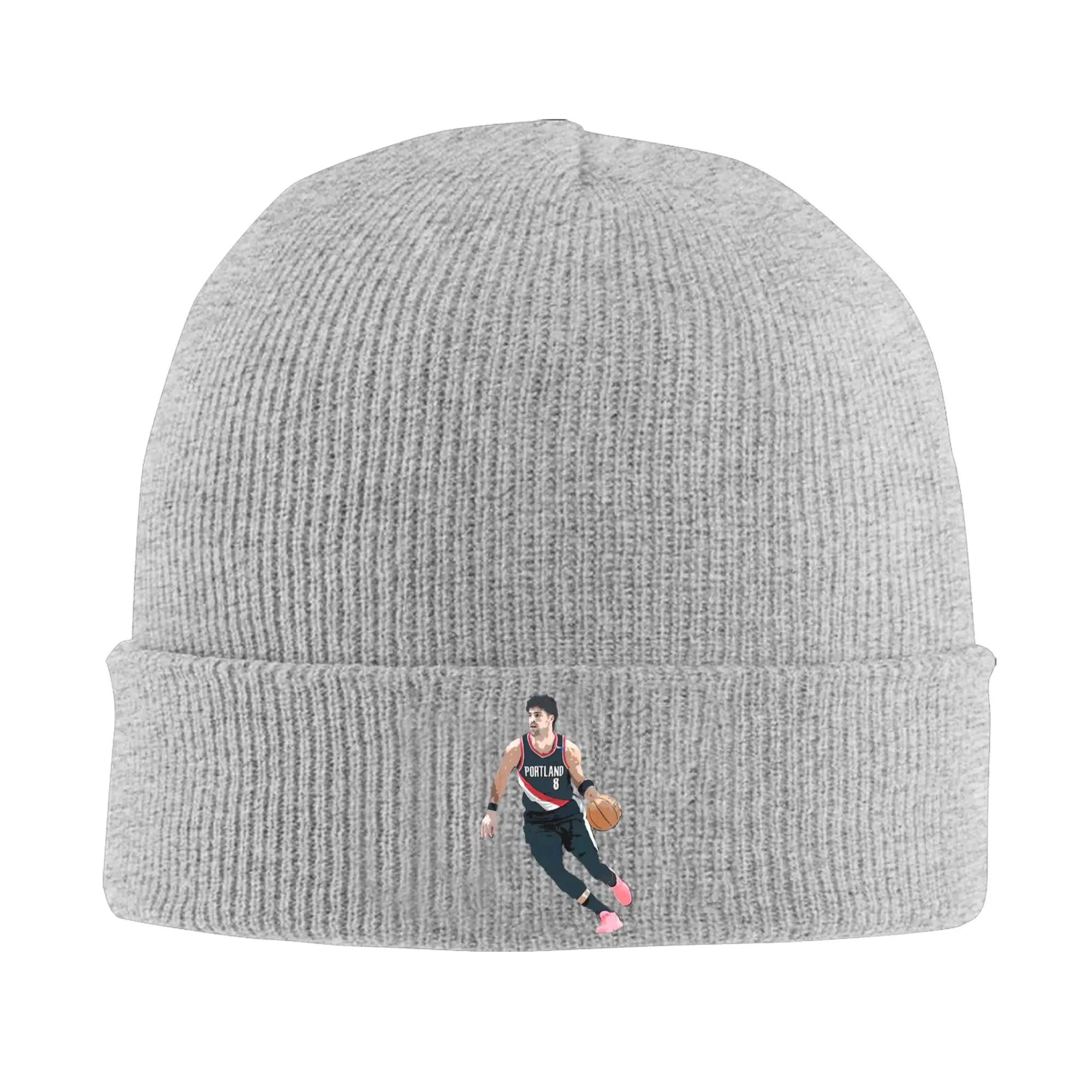 Deni Avdija Basketball Player Hat Autumn Winter Skullies Beanies Warm  Cap Men Women Acrylic Skullcap