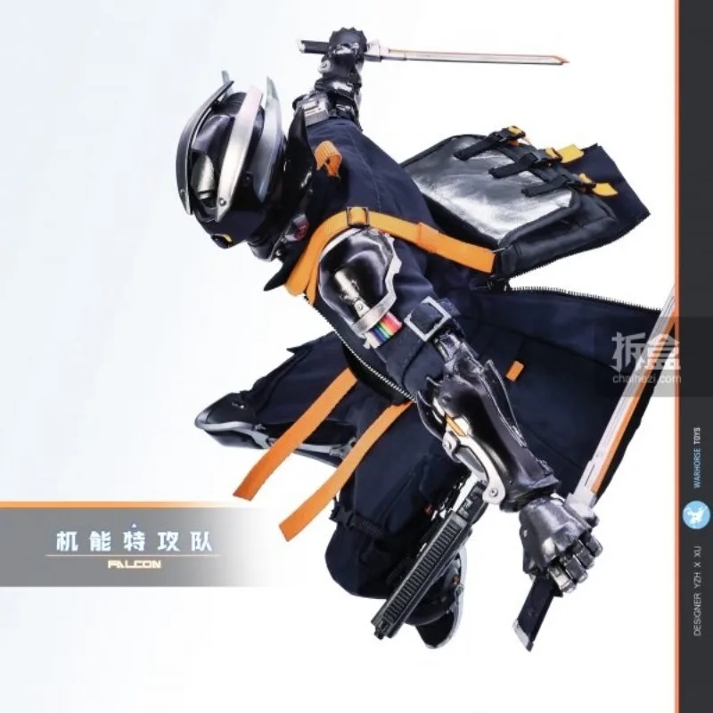 WARHORSE TOYS オリジナル「機能性特殊部隊：ハヤブサ」12インチ可動ドールモデル手作りおもちゃギフトコレクションスポット