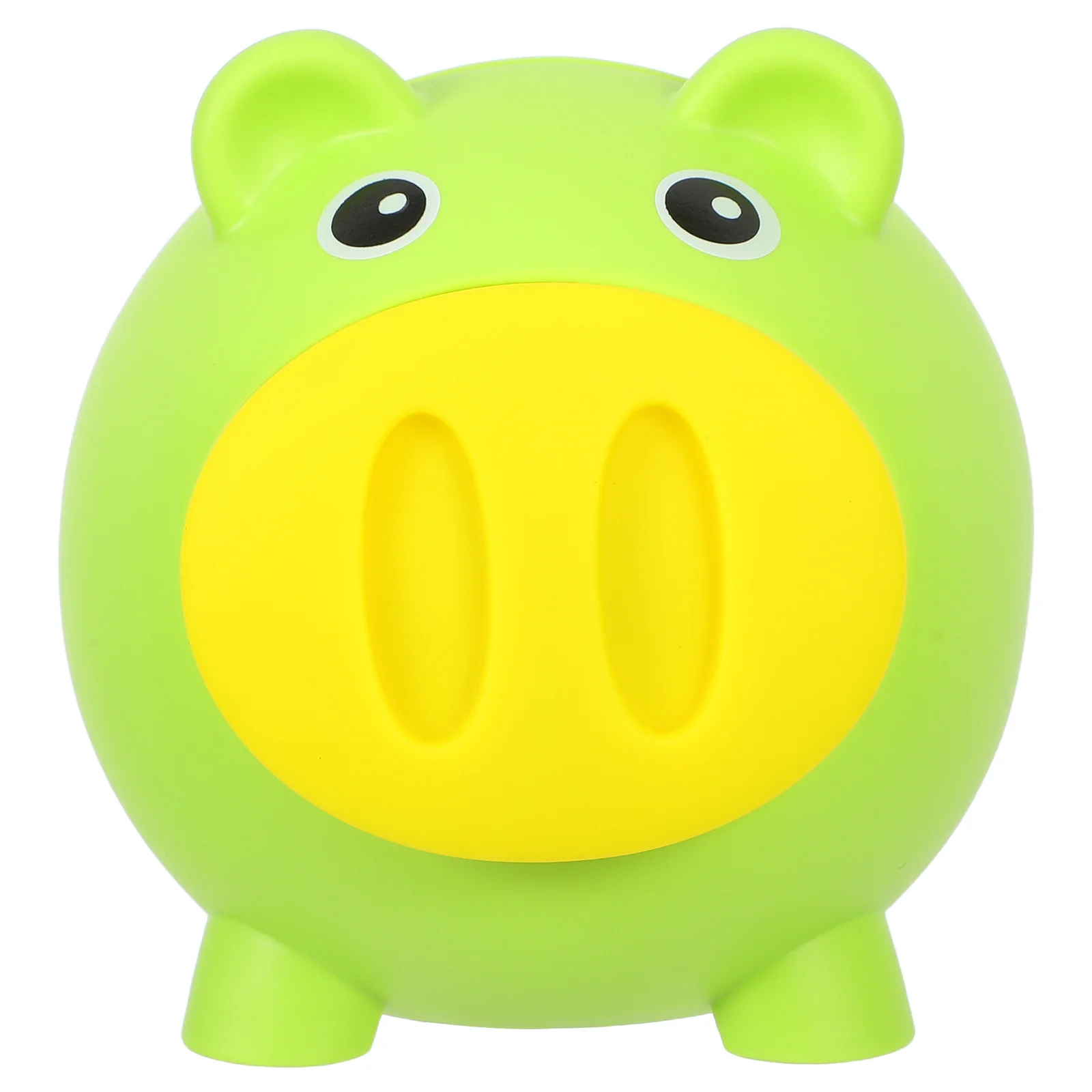

Kids Piggy Bank with Lid - Sturdy Coin Storage for Boys and Girls - Cute Pig Shaped Savings Jar for Room Table Shelf Use