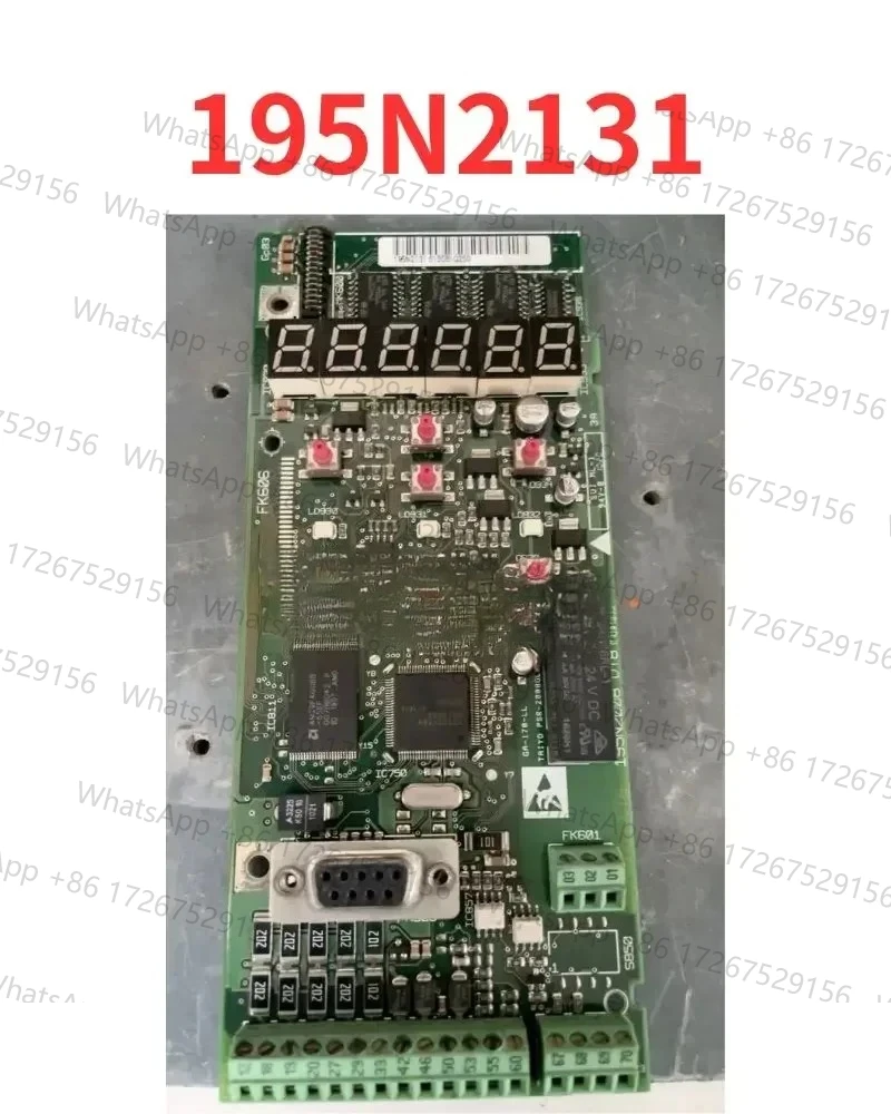 195N2131 Используемая плата управления инвертором VLT2800, основная плата процессора 195N2131 Используемая плата управления инвертором VLT2800, основная плата процессора