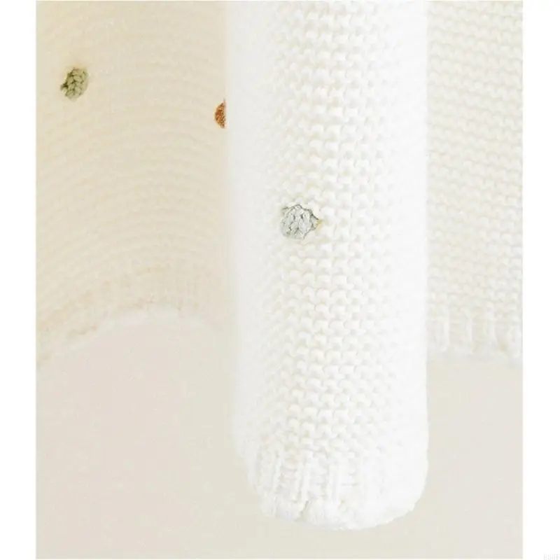 e06f baby blanket cotton blant lebled lebled المستخدمة لنيبرون 70 × 100 سم/27.6 × 39 بوصة