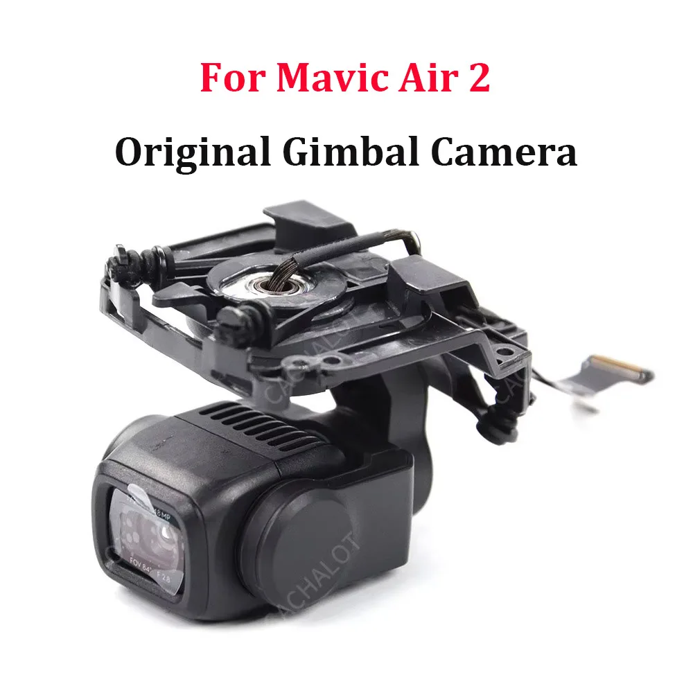 Original Gimbal with Cable for DJI Mavic Air 2 Drone Replacement PTZ Camera with Lens Shock-absorbing Ball Repair Parts 95% NEW