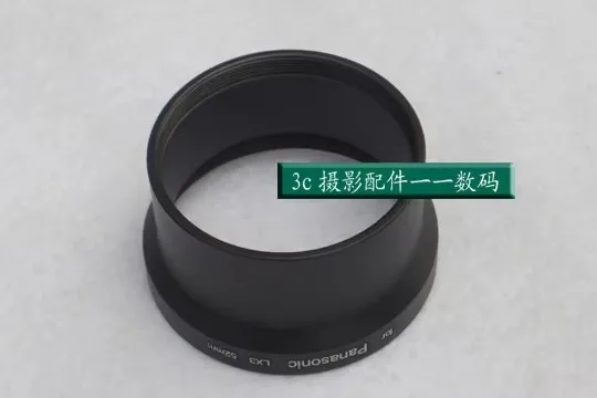 52 mm 52 mm Filterhalterung Objektivadapter Schlauchring für Panasonic LX3 Kamera
