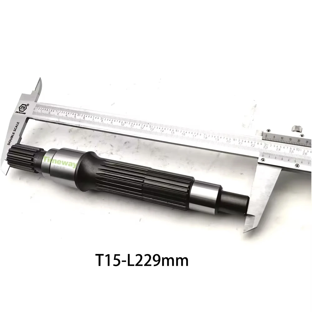 PSVL Drive Shaft Hydraulic Pump Repair Kits for KAYABA PSVL-42CG Piston Pump Shaft Spare Parts T15-L229mm