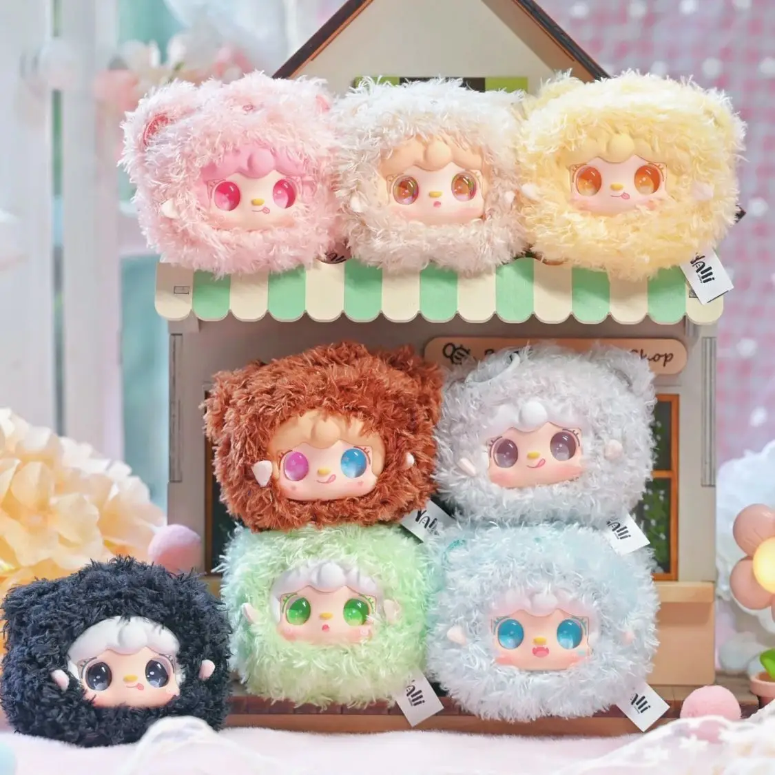 

Yooki V9 Little Bear Series Blind Box Cute Yooki Mini Anime Doll Mystery Box Kawaii Bear Surprise Bag Pendant Dolls Toy Gift