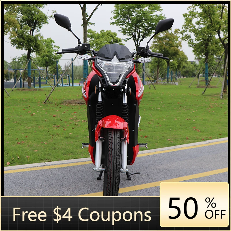 Rs 3000W Smart Electric Motorcycle Electric Sports Bike Street Legal Electric Motorcycle