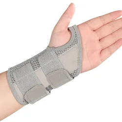 Wrist Brace for Carpal Tunnel Support Brace with Splints Hand Support for Arthritis Tendonitis Sprain Injuries Wrist Pain 1PC