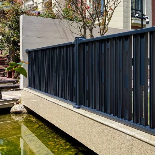 Decorative Aluminum Fence for Privacy Security Protection-for Houses Farms Courtyards