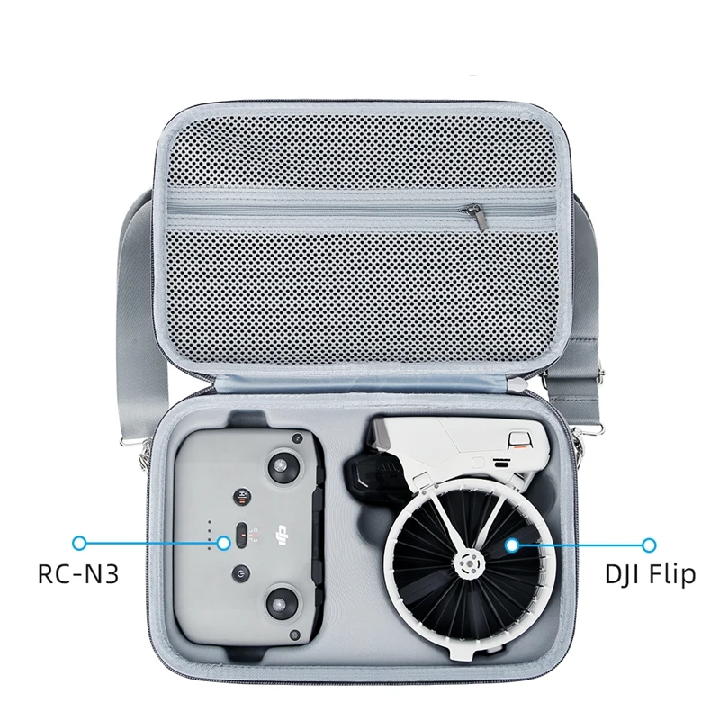 Для DJI Flip Drone RC2/N3 Ручная сумка для хранения на одно плечо, амортизирующая защитная коробка с защитой от падения, аксессуар Для DJI Flip Drone RC2/N3 Ручная сумка для хранения на одно плечо, амортизирующая защитная коробка с защитой от падения, аксессуар