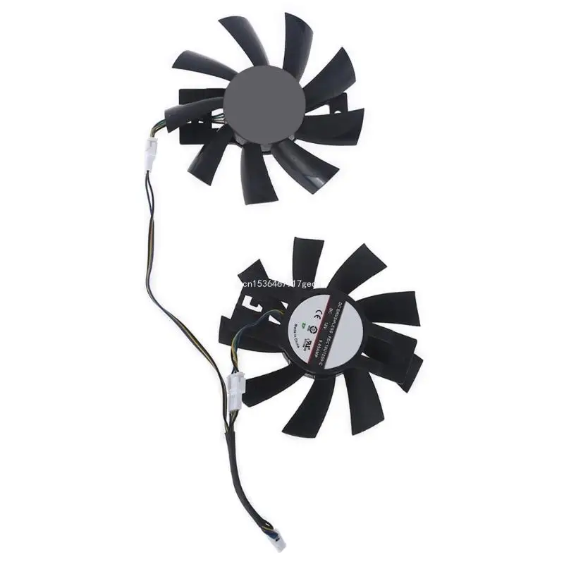 

FDC10U12S9-C VGA Fan for Dataland RX470 570 Graphic Card Cooling 4Pin 12V 0.45A Dropship