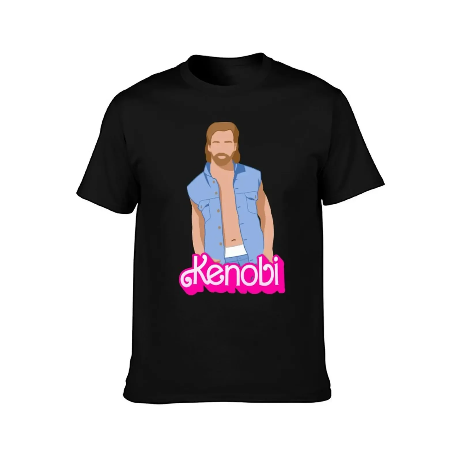 Obi-Wan Kenobi T-Shirt funny costumes cute tops custom shirt blue lock t shirt for men