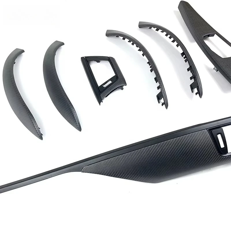 Accessoires d'intérieur d'automobile personnalisés, Instrument de commande Central en Fiber de carbone véritable pour série 3 série 4 F30 F32