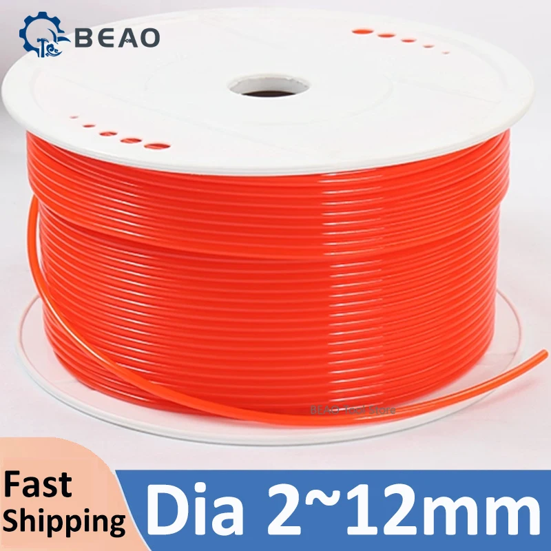 Red polyurethane Drive Belt PU round strip O-shaped Meltable Cord Conveyor belt smooth 2/2.5/3/3.5/4/5/6/7/8/10/12mm
