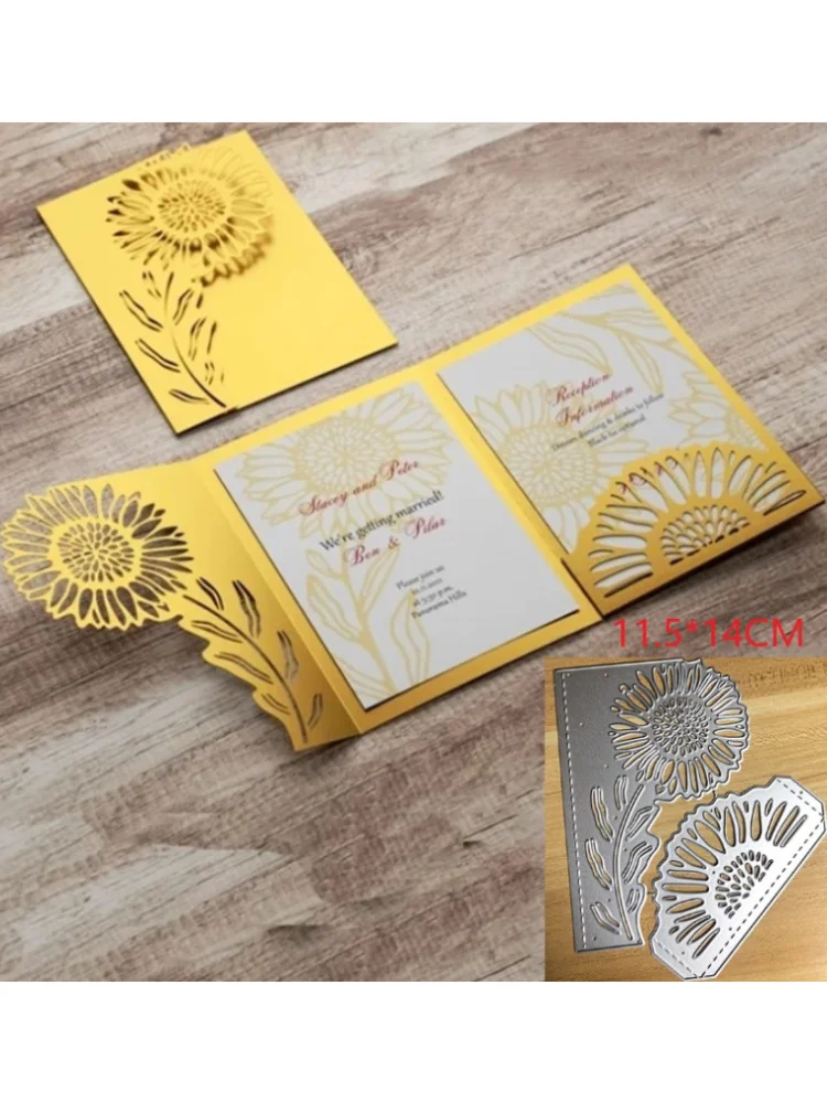 Matryce do cięcia metalu szablony kwiat dla DIY Album Scrapbooking Stamp karta papierowa tłoczenie 2022 nowy Die Cut