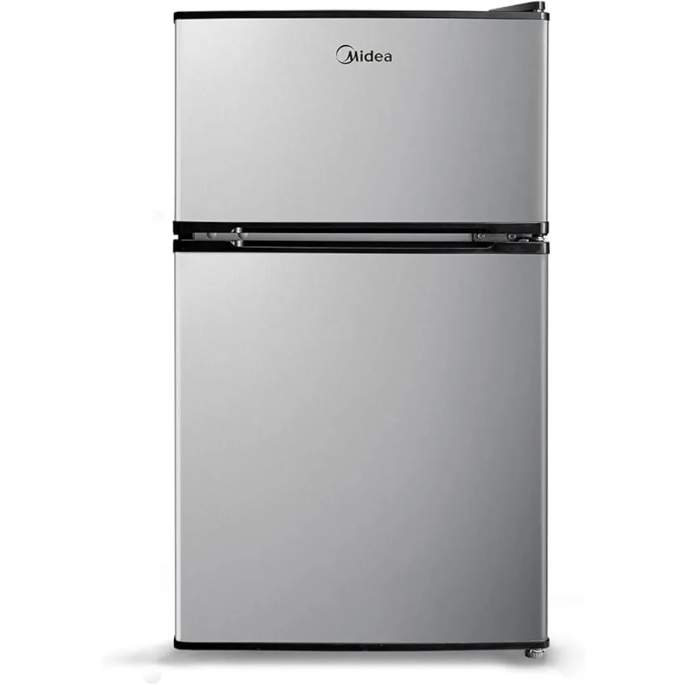 Midea WHD-113FSS1 Compact Refrigerator, 3.1 cu ft, Stainless Steel