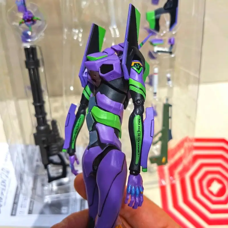 Eva Unit 1 Model tangan Anime lucu anak laki-laki Action figure Ins Desktop Dekorasi mainan menghias sekitar kartun hadiah