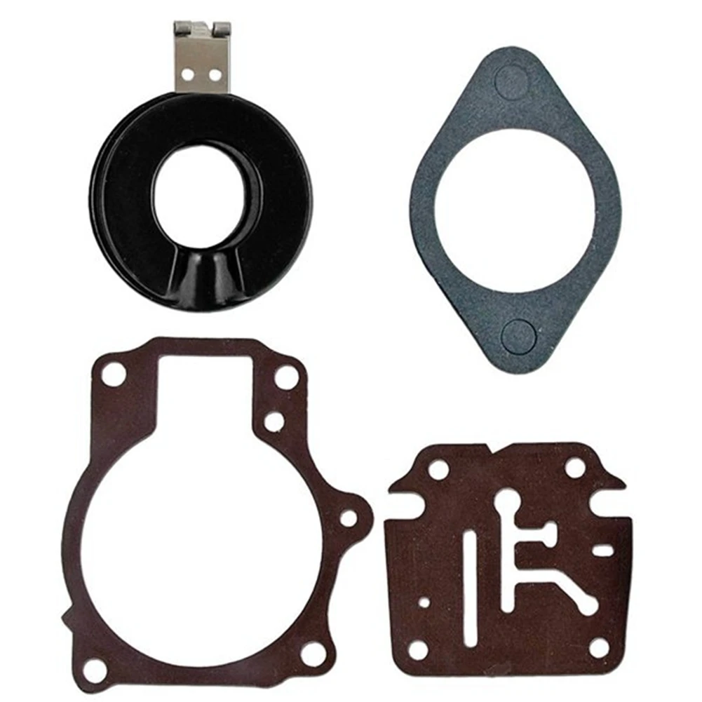 Carb 재건 수리 키트 및 플로트, Johnson Evinrude 396701 65 70 75 HP에 적합, 3 x 카브레타
