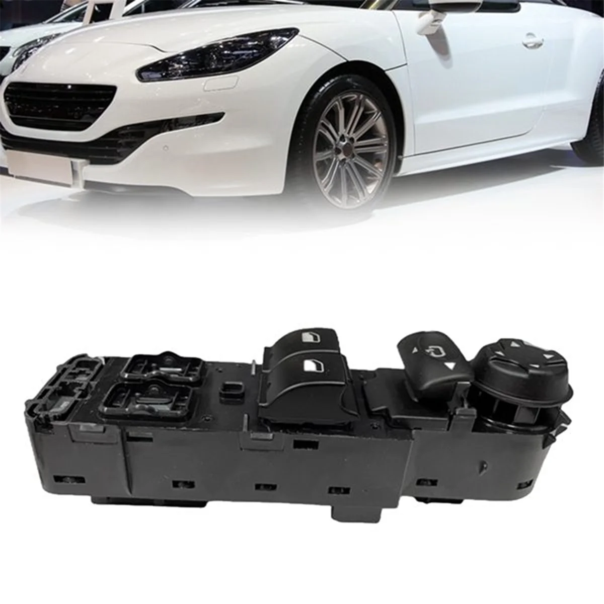 Interruttore di controllo della finestra principale dell\'auto per Peugeot RCZ 2010-2015 pulsante dello specchio dell\'ascensore elettrico muslimah