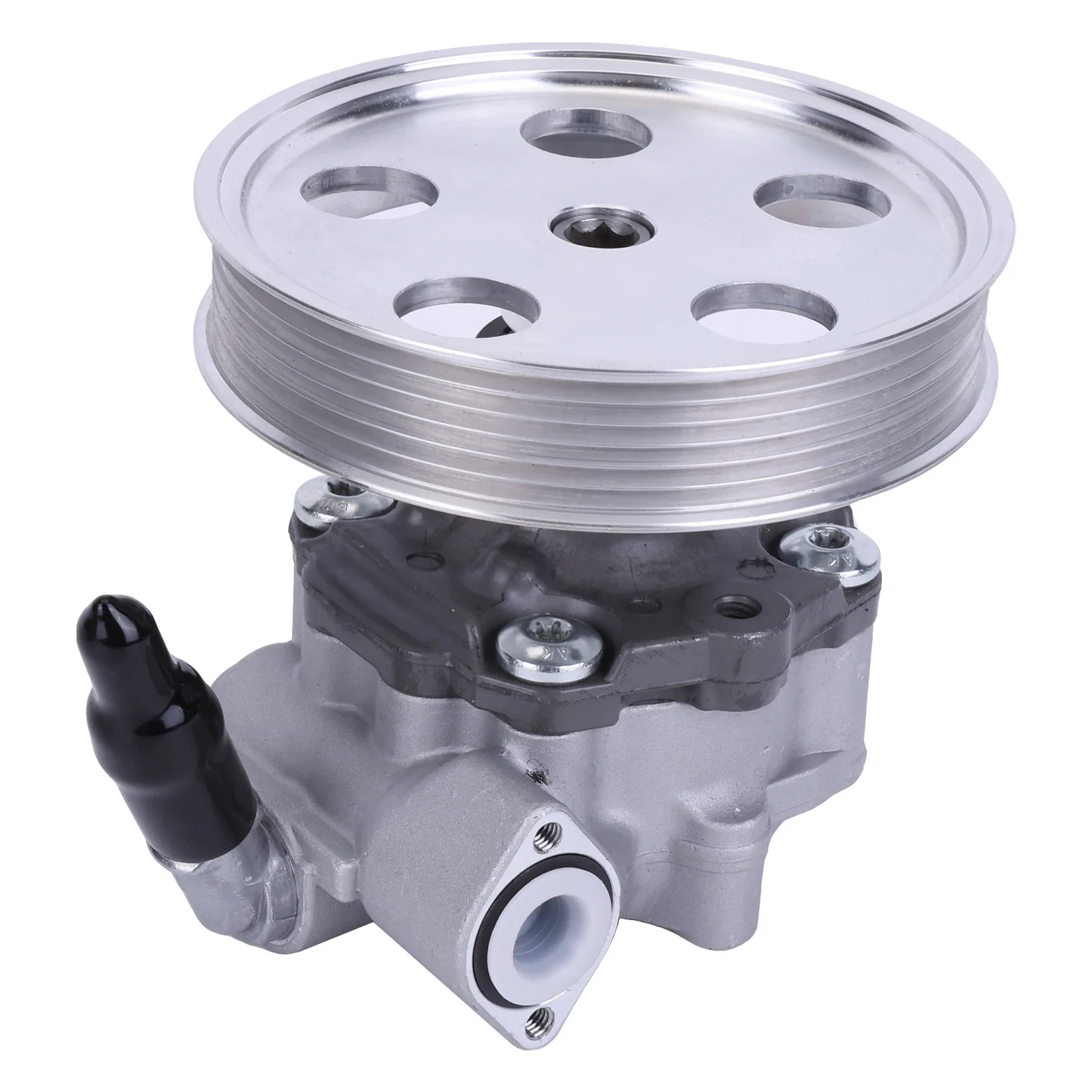 

The power steering pump with pulley 8R0-145-153-A applicable to Audi Q5 l4 2.0L 2010-2018 models