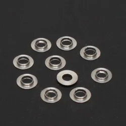 50 Pcs Glasses Accessories Spacers Durable Stainless Steel Gaskets Metal Convex Replacement Parts Washers Optical Shop