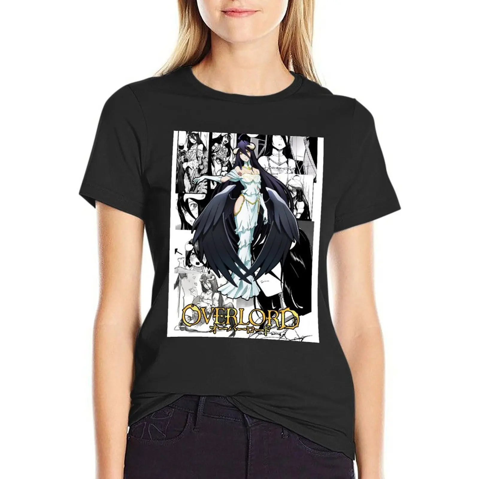 

Overlord: Albedo T-Shirt tees female summer tops Women clothes